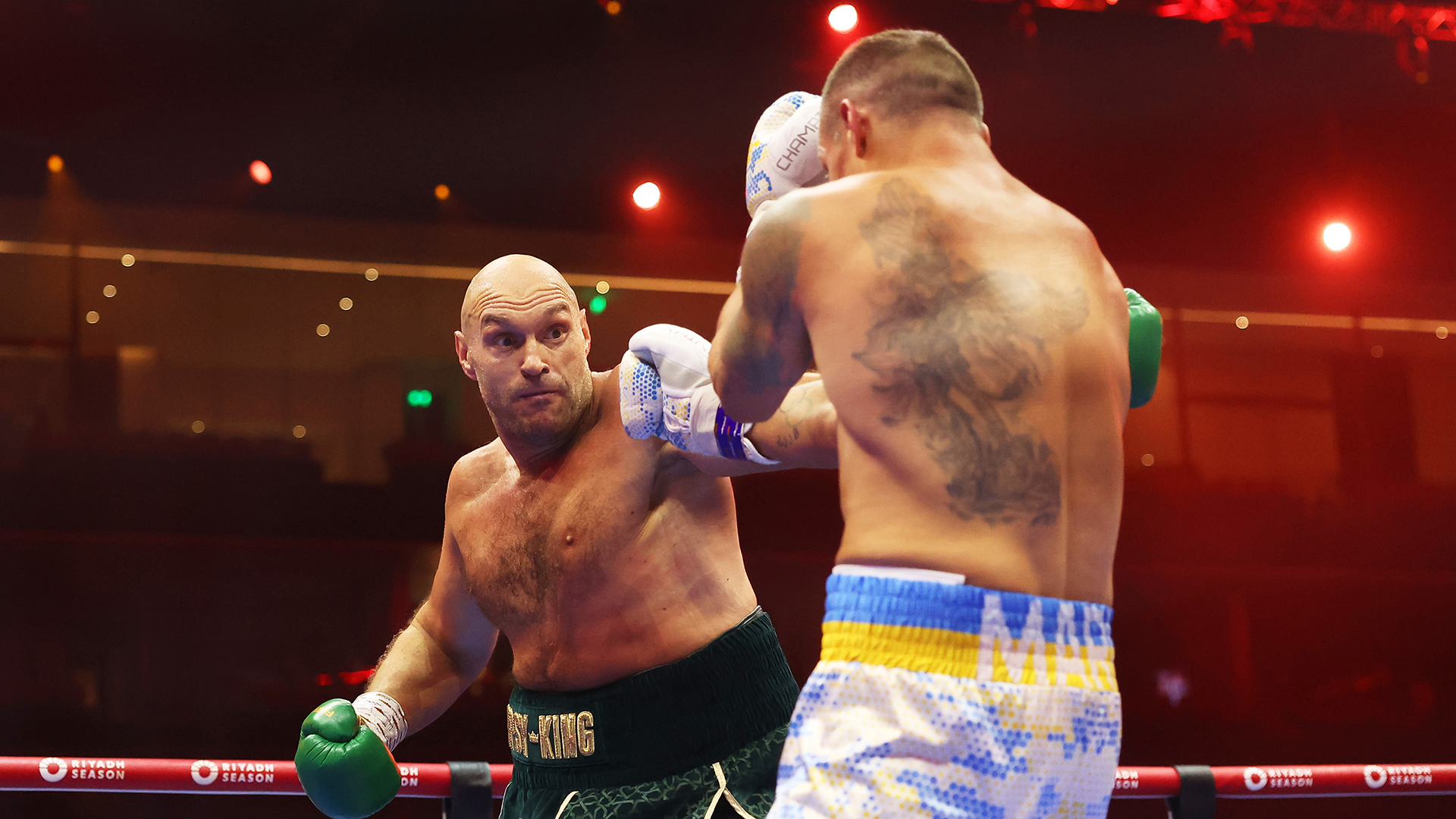 Tyson Fury Oleksanr Usyk Ring of FIre 2024
