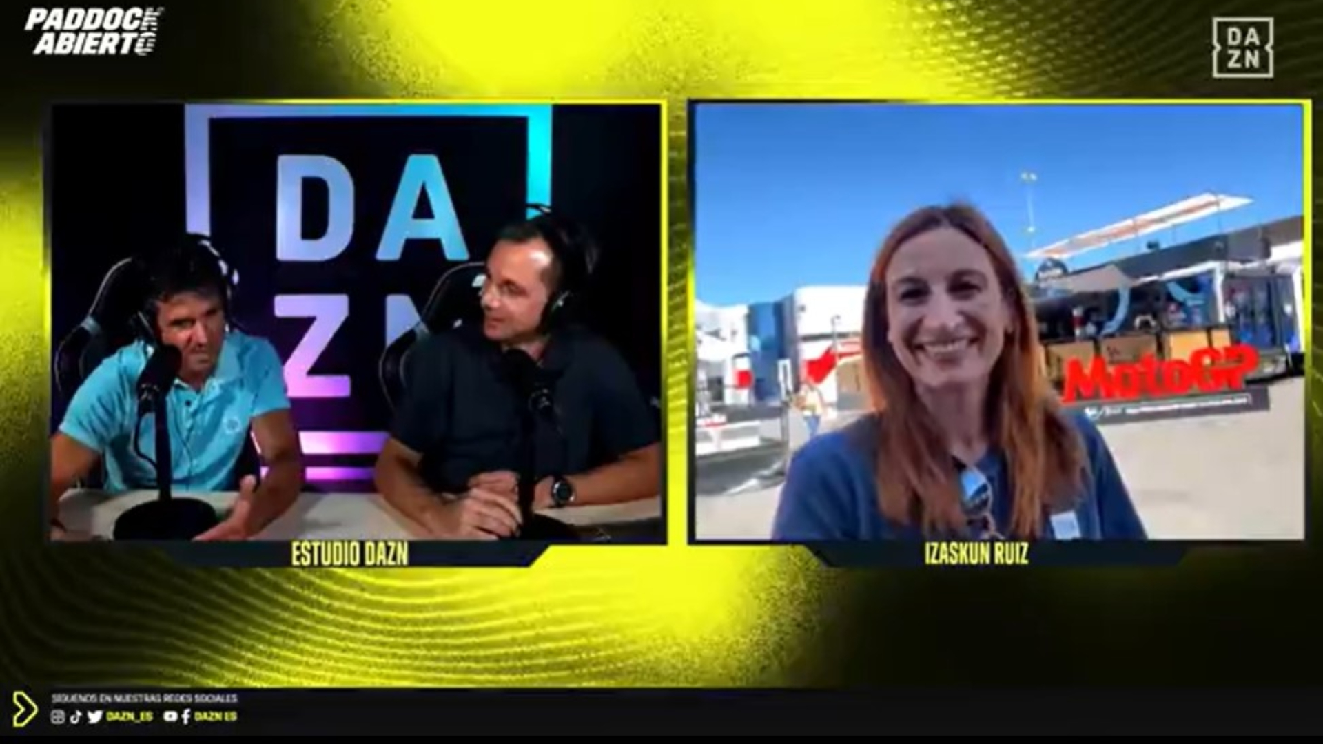 Àlex Crivillé, Izaskun Ruiz, Carles Pérez, GP Catalunya, MotoGP