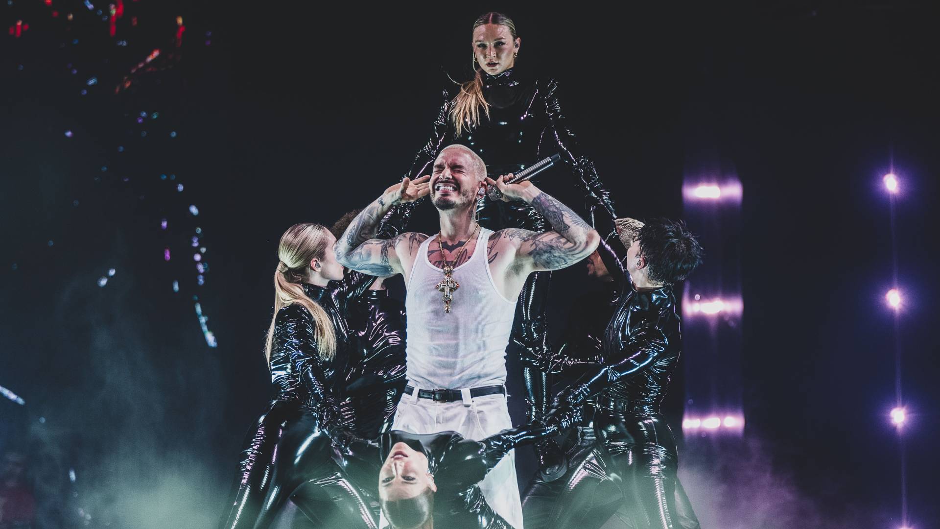J. Balvin performs at the Barclays Center
