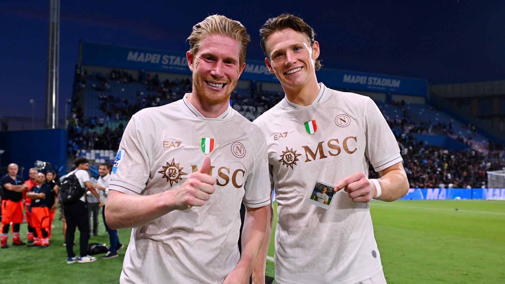 Kevin De Bruyne Scott McTominay Napoli