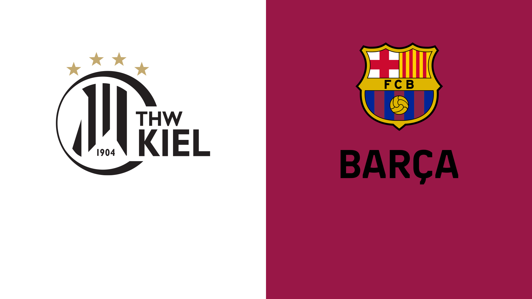 Kiel Barcelona Handball Logos 2022