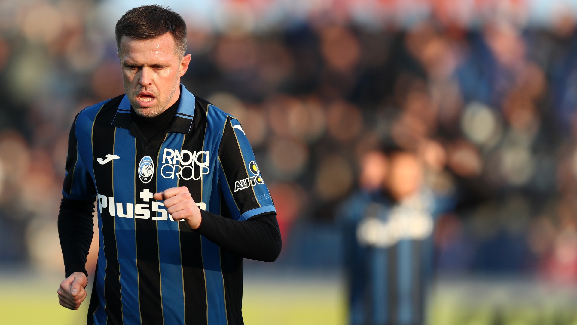 Josip Ilicic attaccante dell'Atalanta