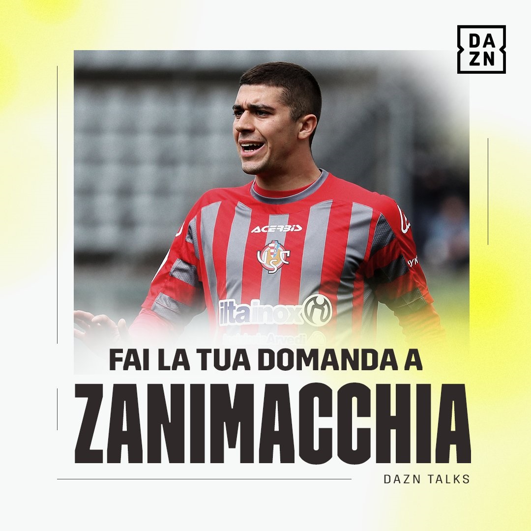 Luca Zanimacchia ospite a DAZN Talks