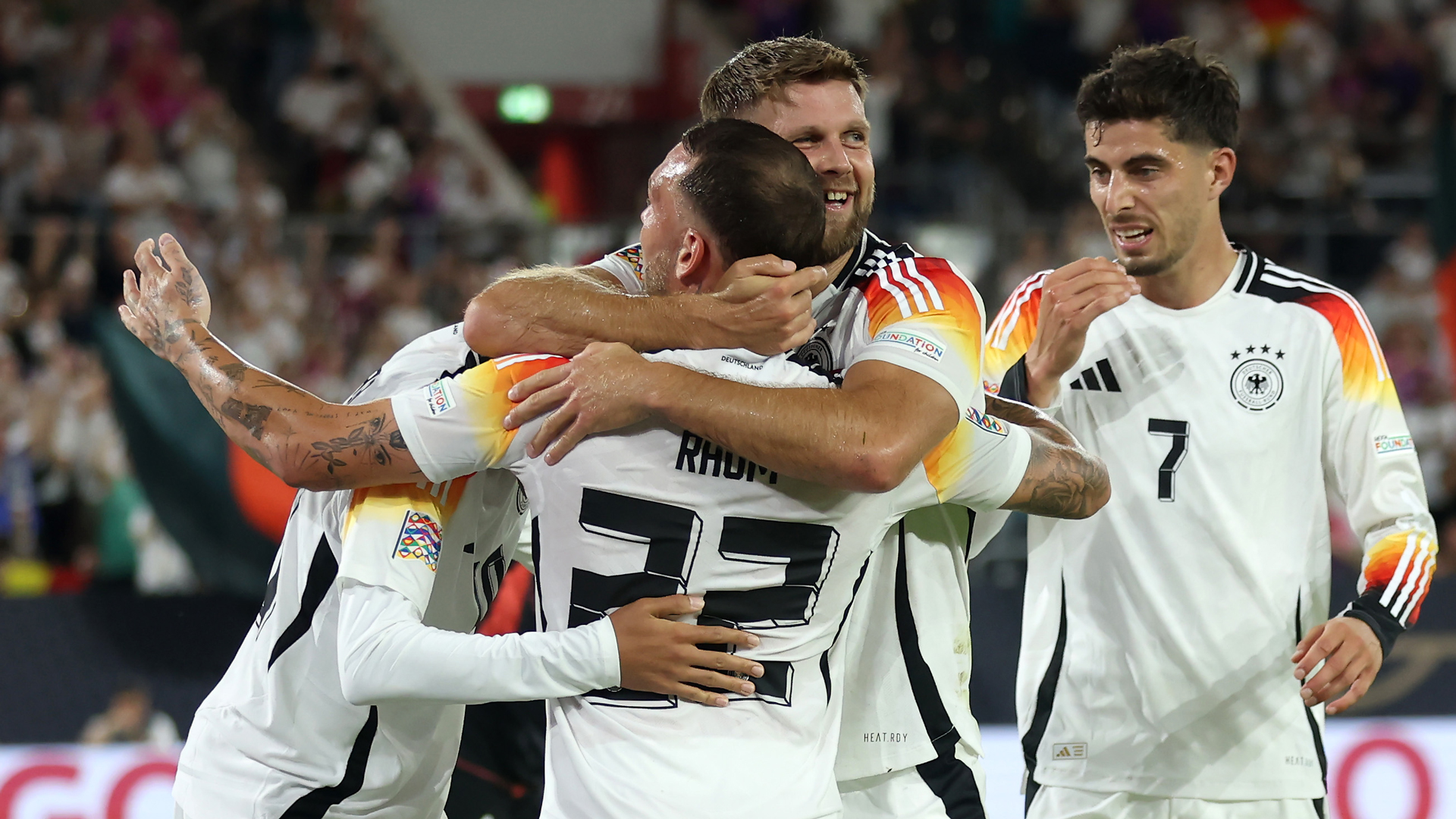Niclas Füllkrug David Raum Kai Havertz DFB-Team Deutschland Ungarn Nations League 07092024
