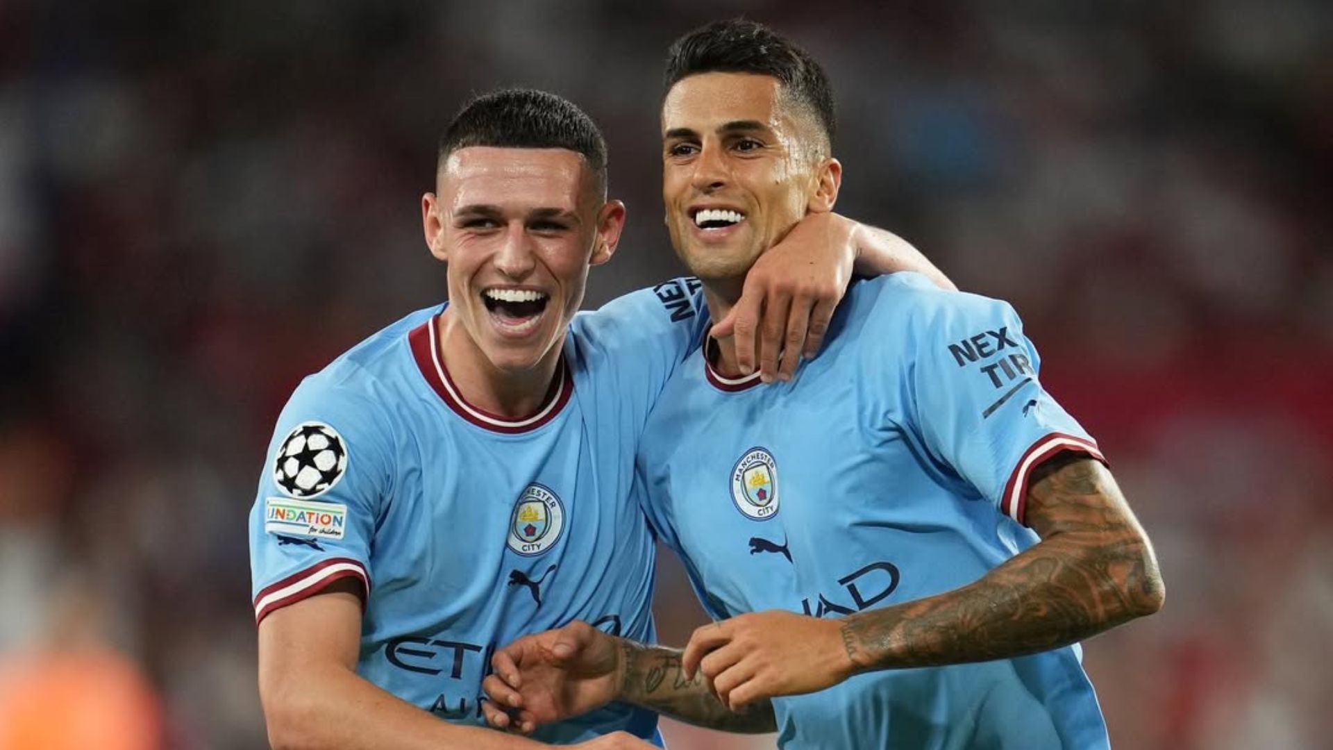 Joao Cancelo, con el Manchester City