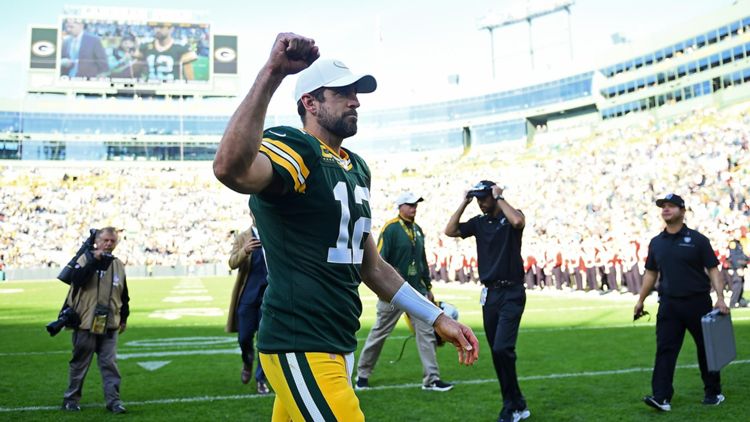 Aaron Rodgers Green Bay Packers NFL