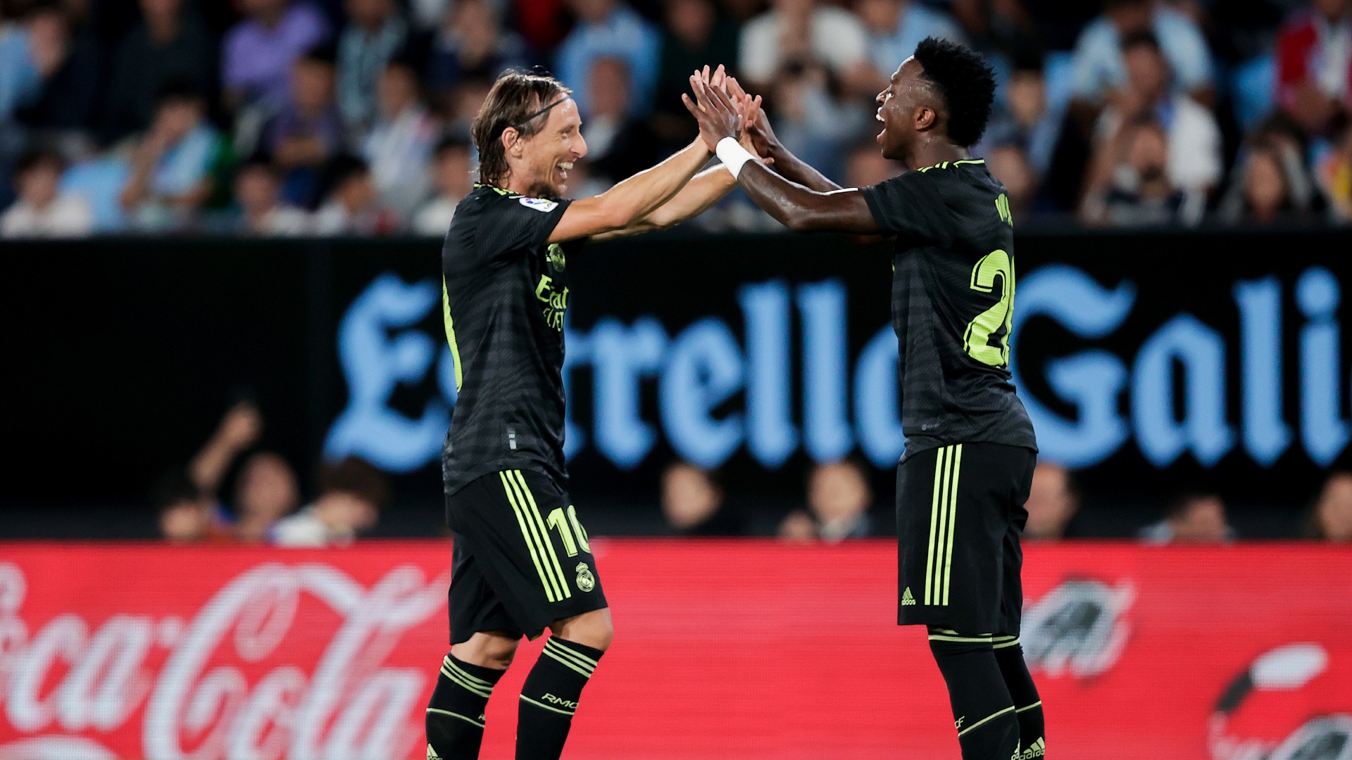Luka Modric Vinicius Celta Real Madrid LaLiga