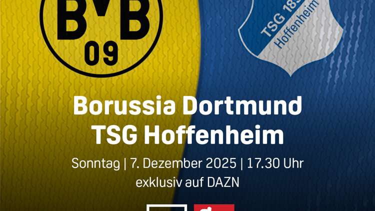 BVB Borussia Dortmund TSG Hoffenheim Banner 13. Spieltag