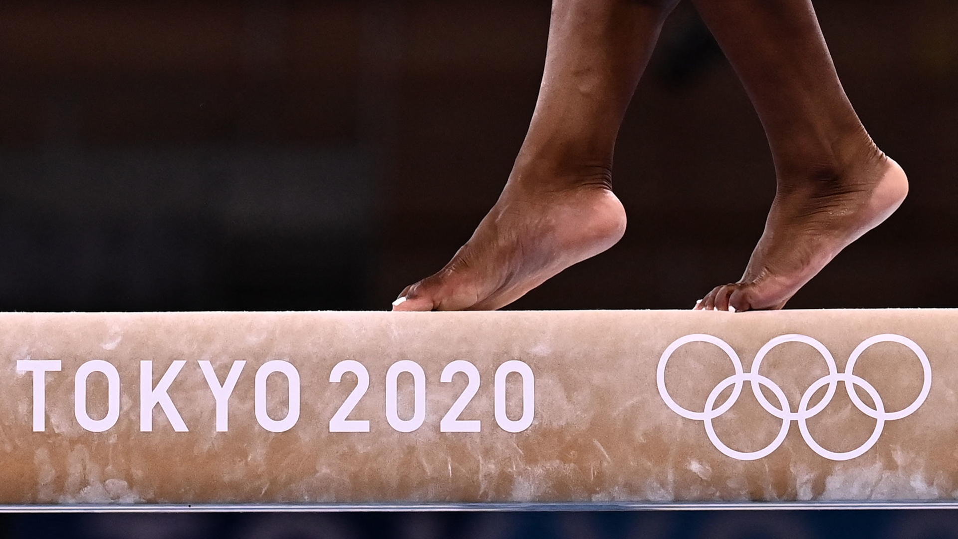 ONLY GER Olympia 2020 Tokio Simone Biles Training Schwebebalken 03082021