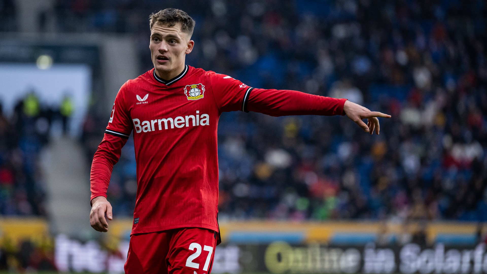 Florian Wirtz Bayer 04 Leverkusen Europa League 11022023