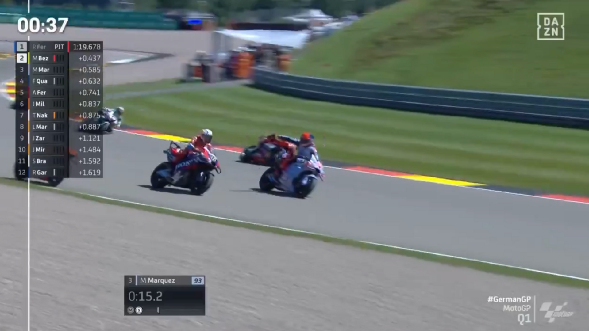 Márquez, Bradl, GP Alemania