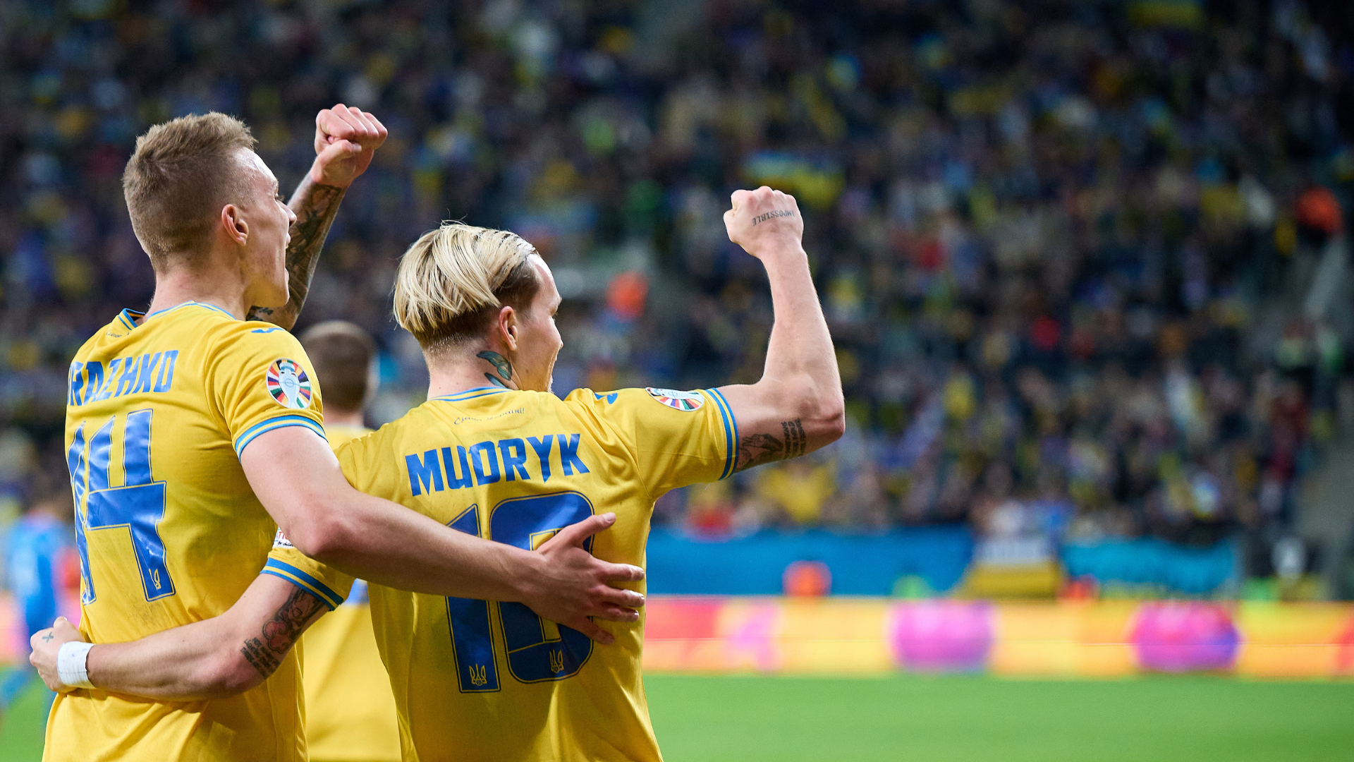 Ucrania amistoso Eurocopa