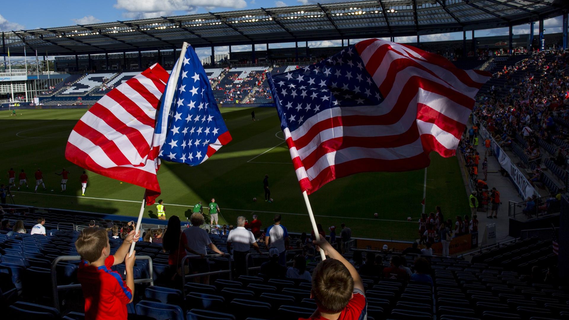 I tifosi allo stadio durante una partita di MLS