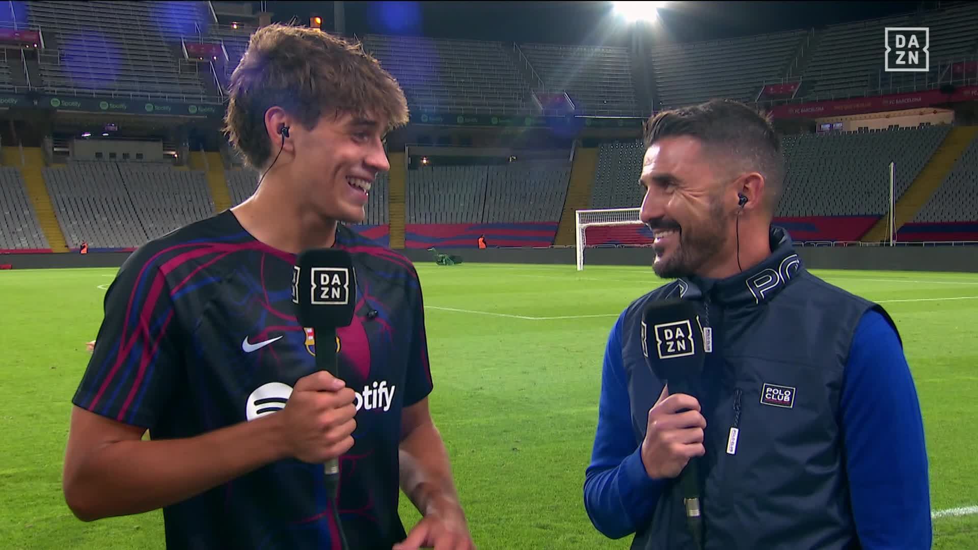 Marc Guiu David Villa