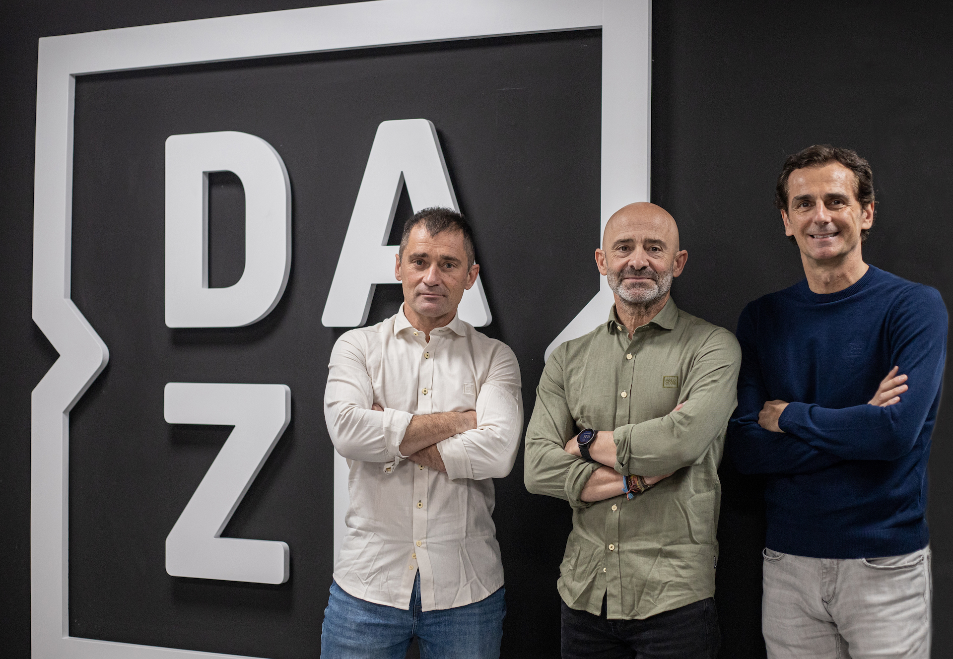 Antonio Lobato, Toni Cuquerella, Pedro de la Rosa, DAZN, F1