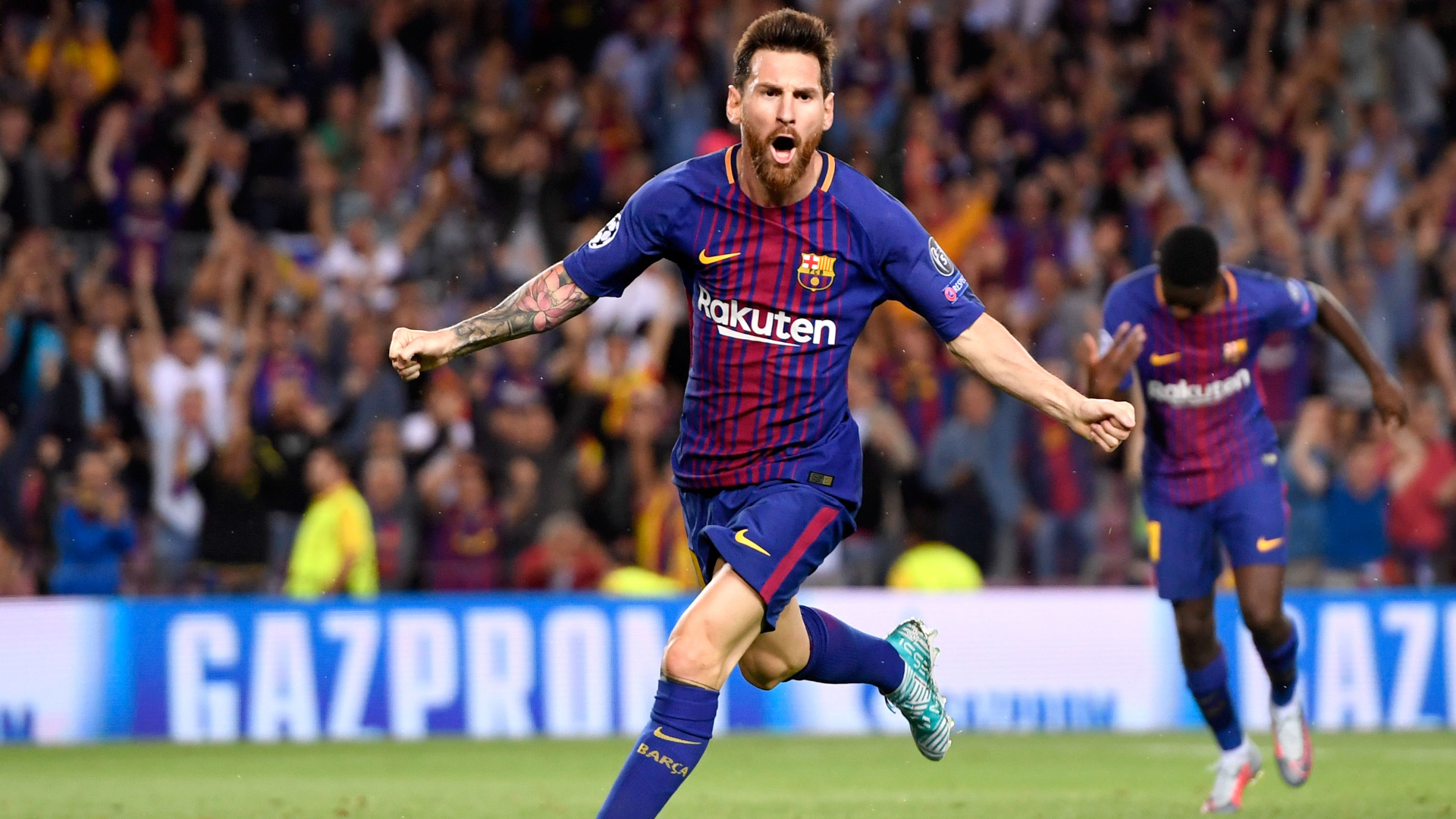 ONLY GER Lionel Messi FC Barcelona vs Juventus Turin Champions League 12092017