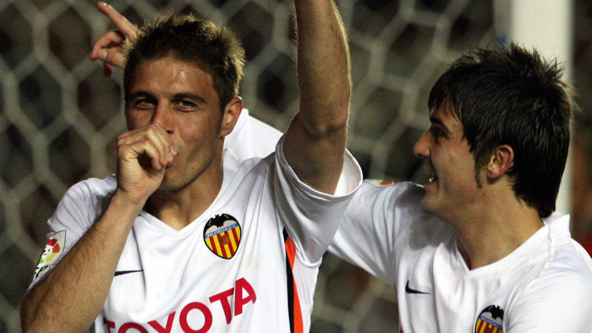 Joaquín Sánchez, David Villa, Valencia CF