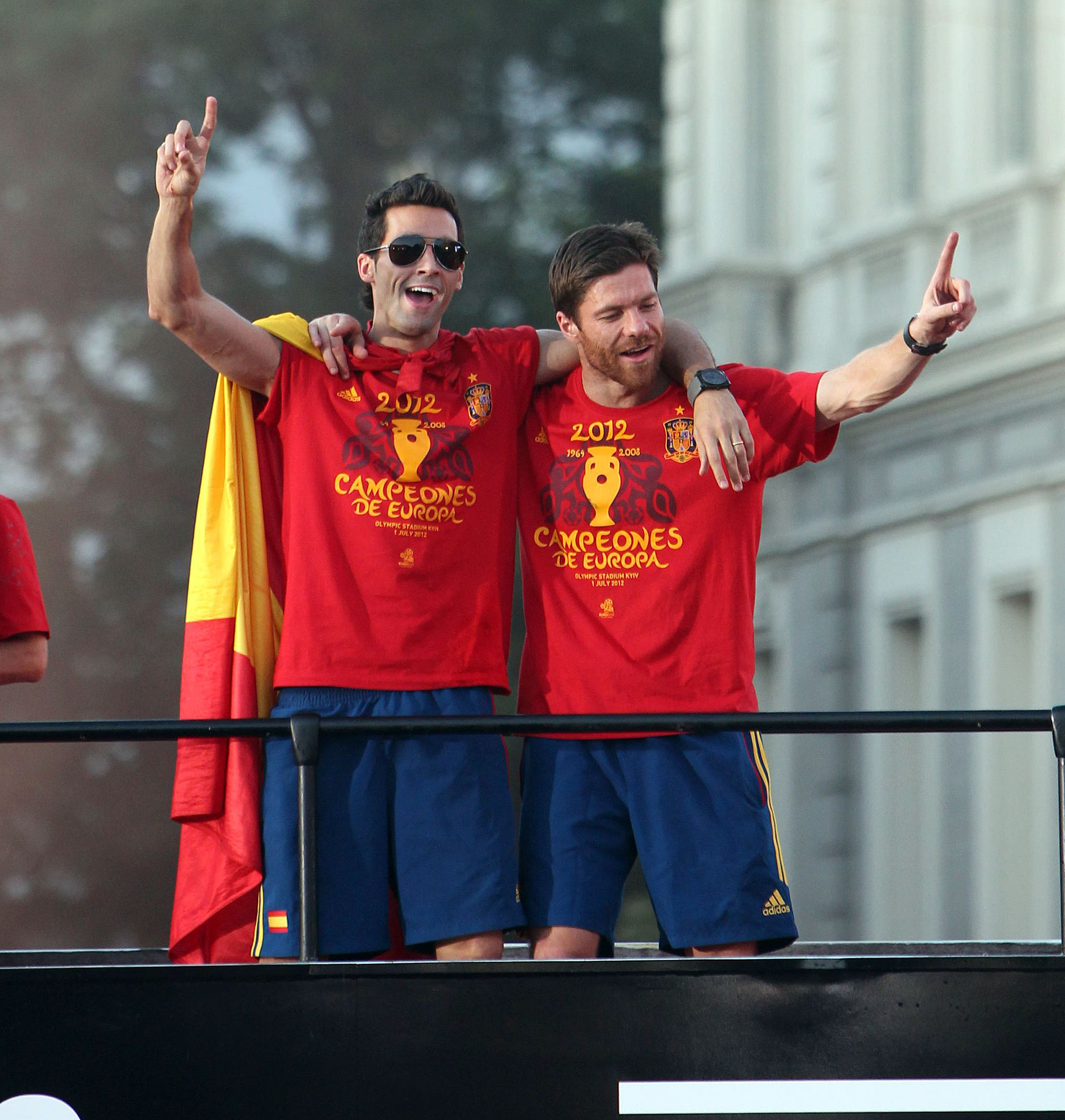 Arbeloa e Xabi