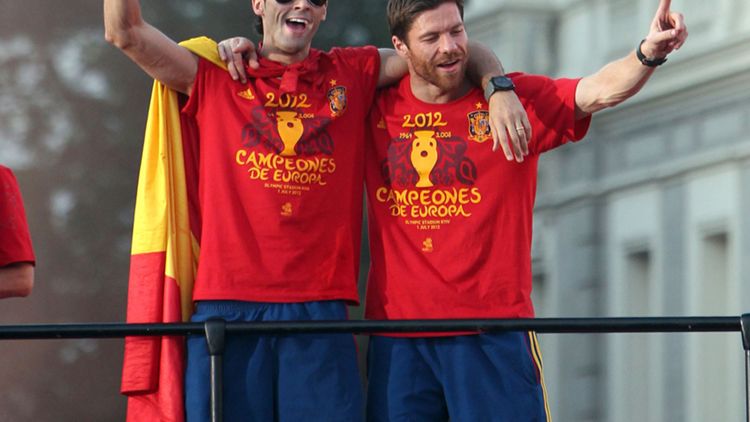 Arbeloa e Xabi