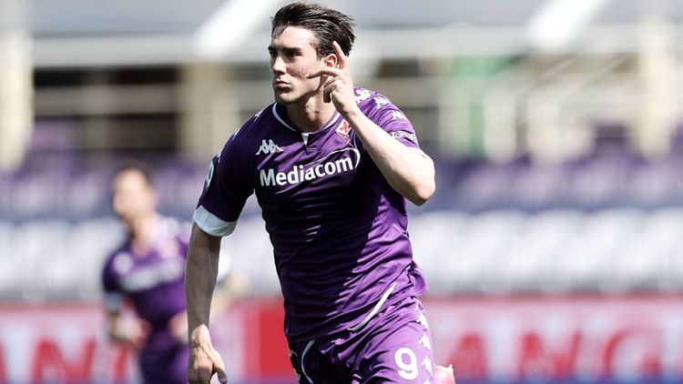 2021-04-25-dusan vlahovic-fiorentina-serie A