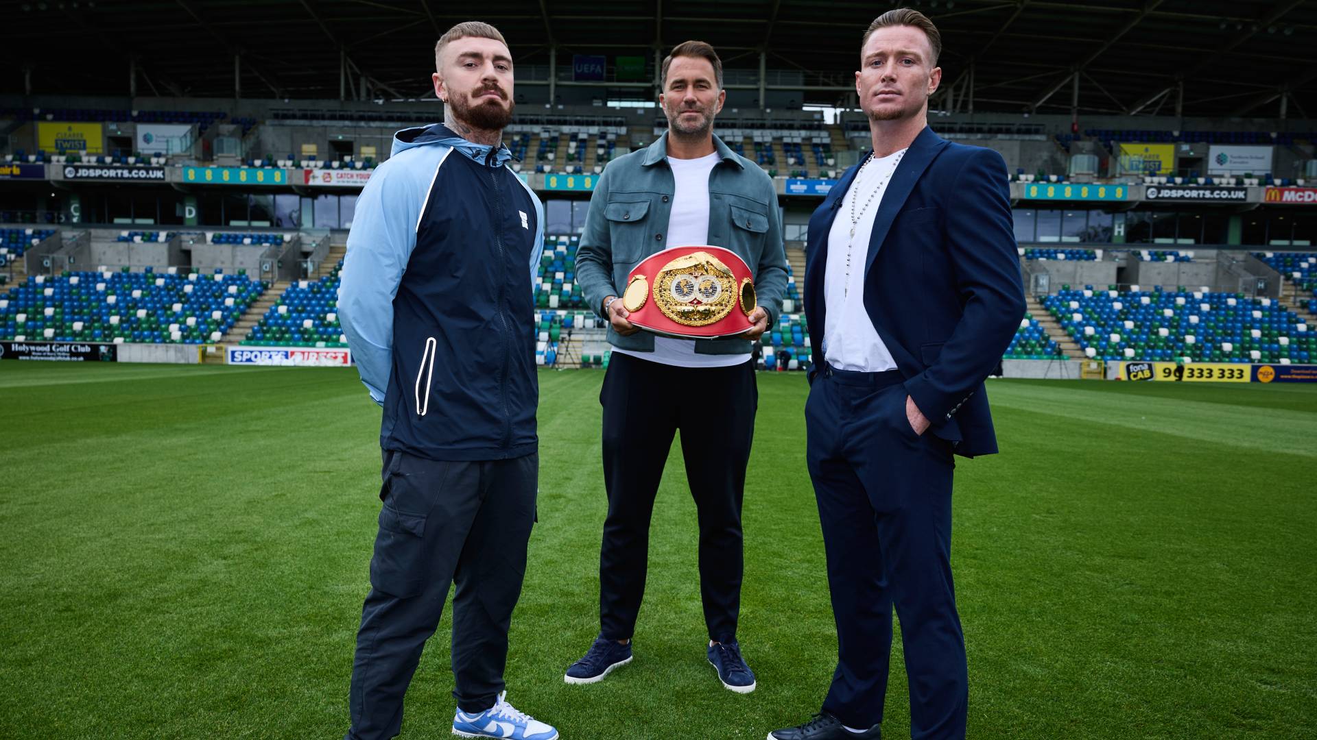 Crocker, Donovan and Hearn at Windsor Park_28072025