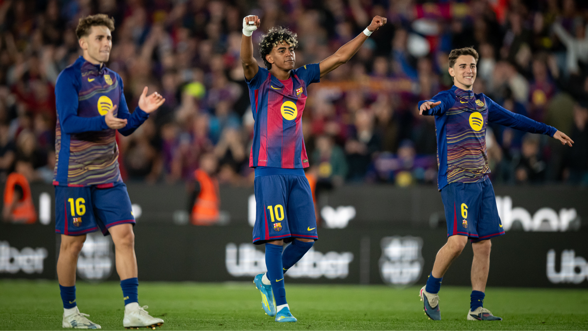 Lamine Yamal Gavi Fermín FC Barcelona LALIGA 2026