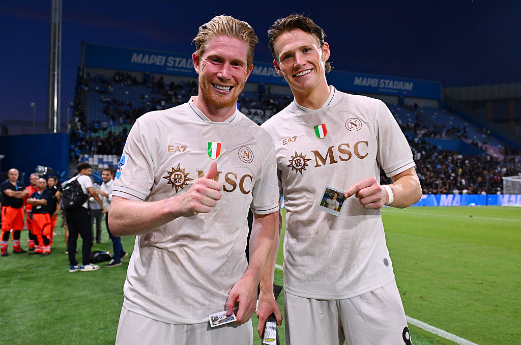 Kevin De Bruyne and Scott McTominay