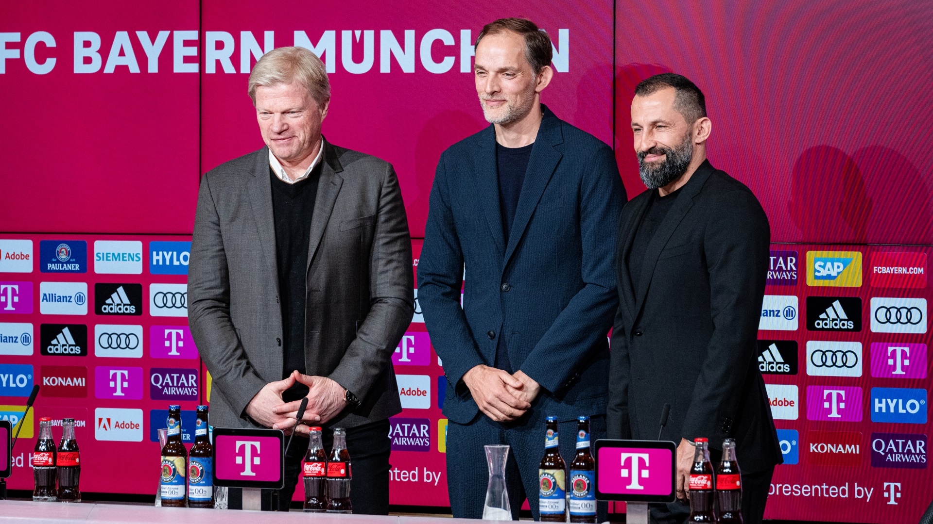 Tuchel nel giorno della prima conferenza stampa col Bayern
