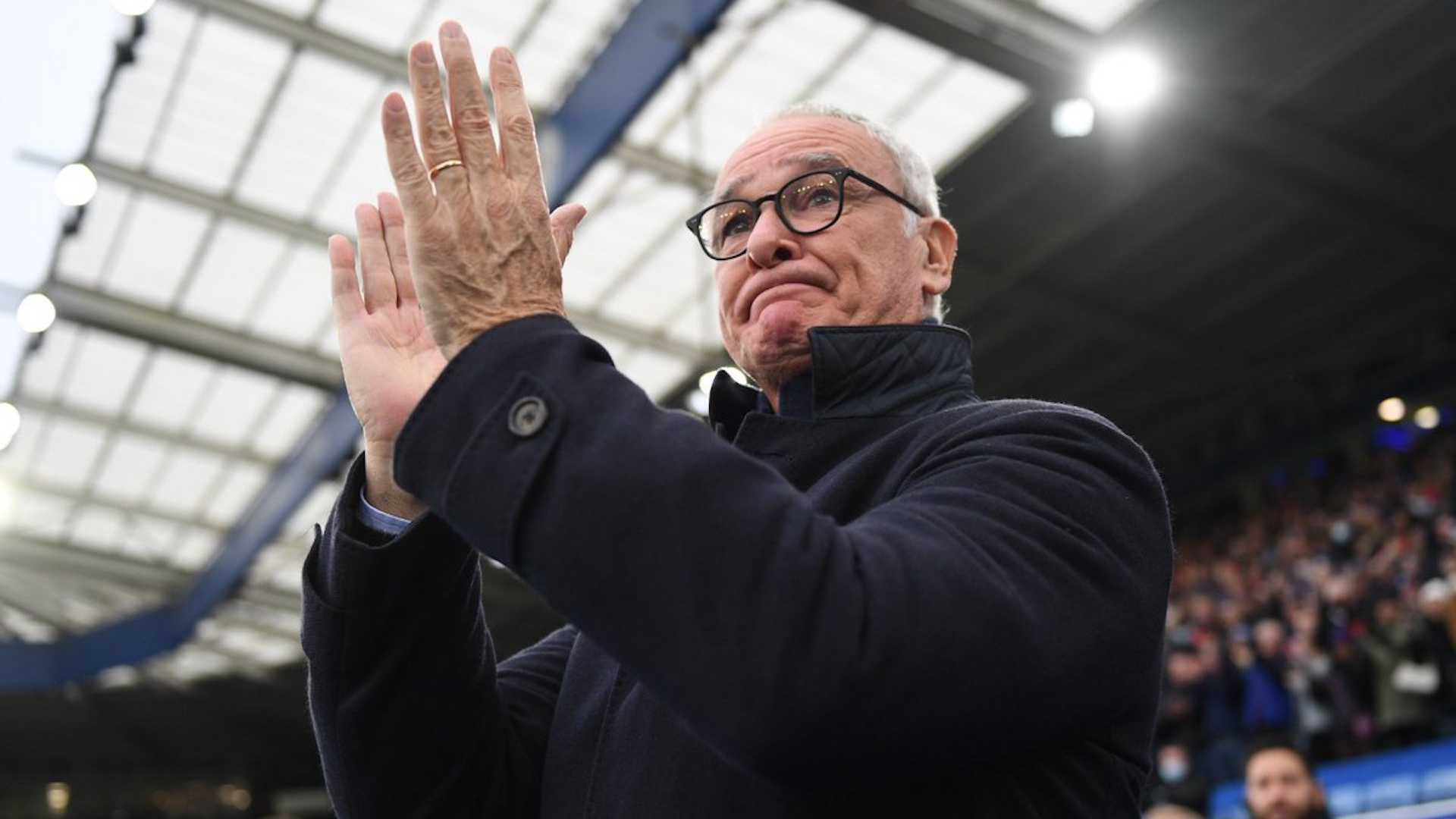 Claudio Ranieri, King Power Stadium, Leicester vs Watford, Premier League 2021/22