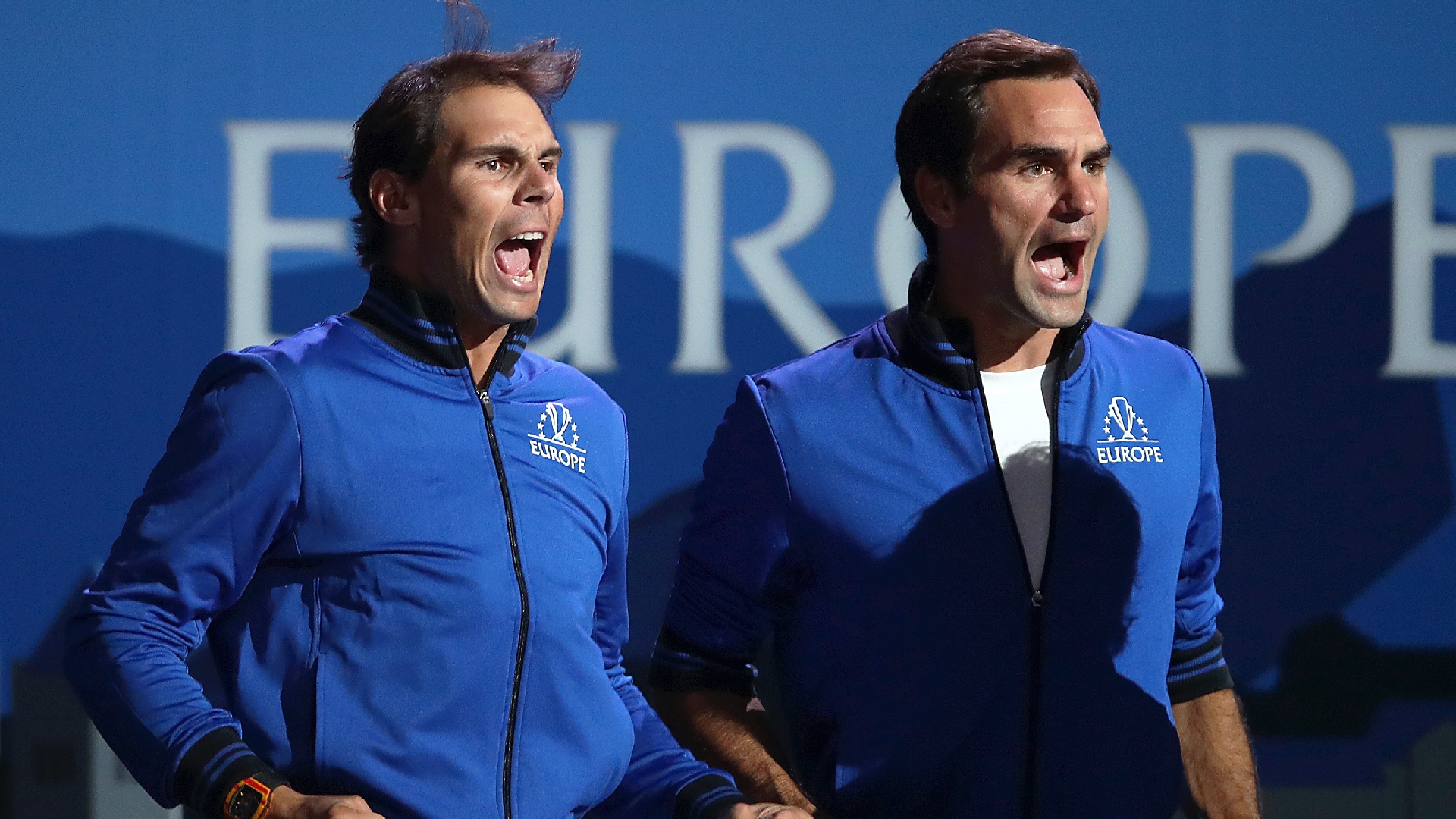 Roger Federer Rafa Nadal Lever Cup 2019