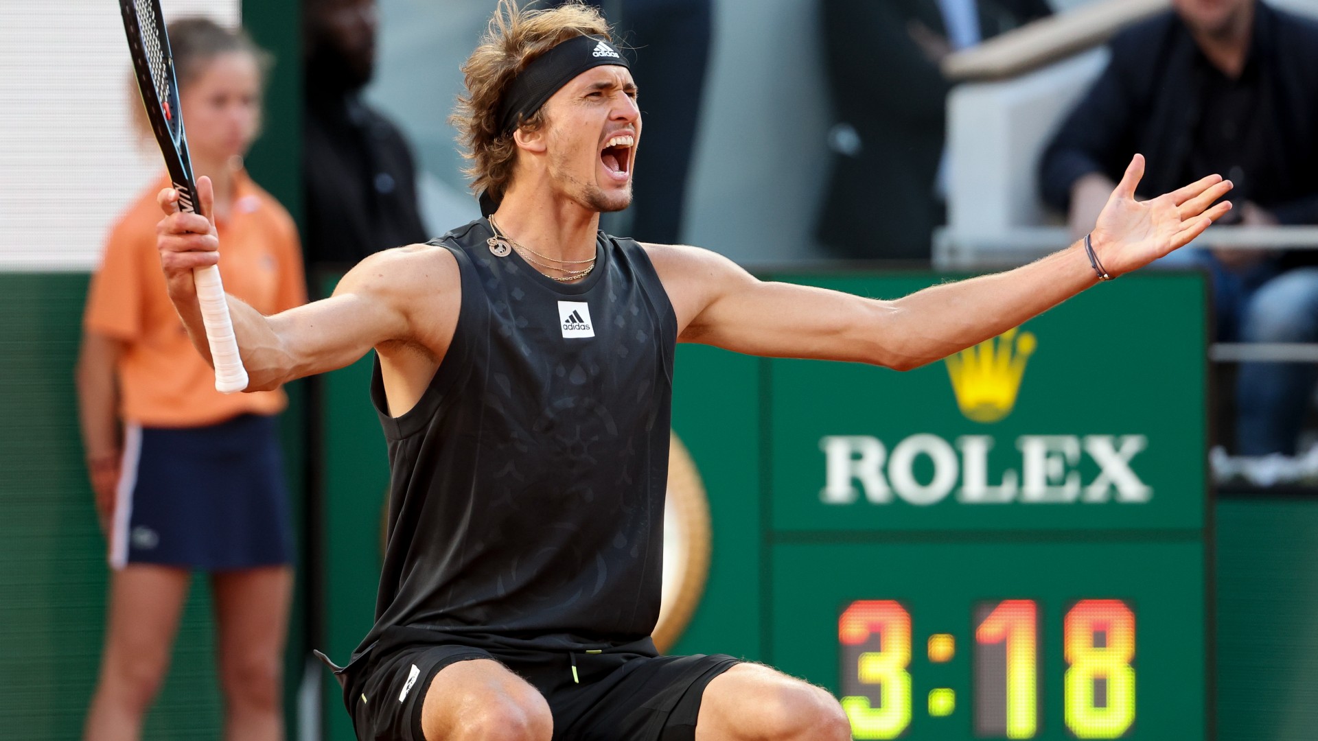 Alexander Zverev French Open Viertelfinale 31052022