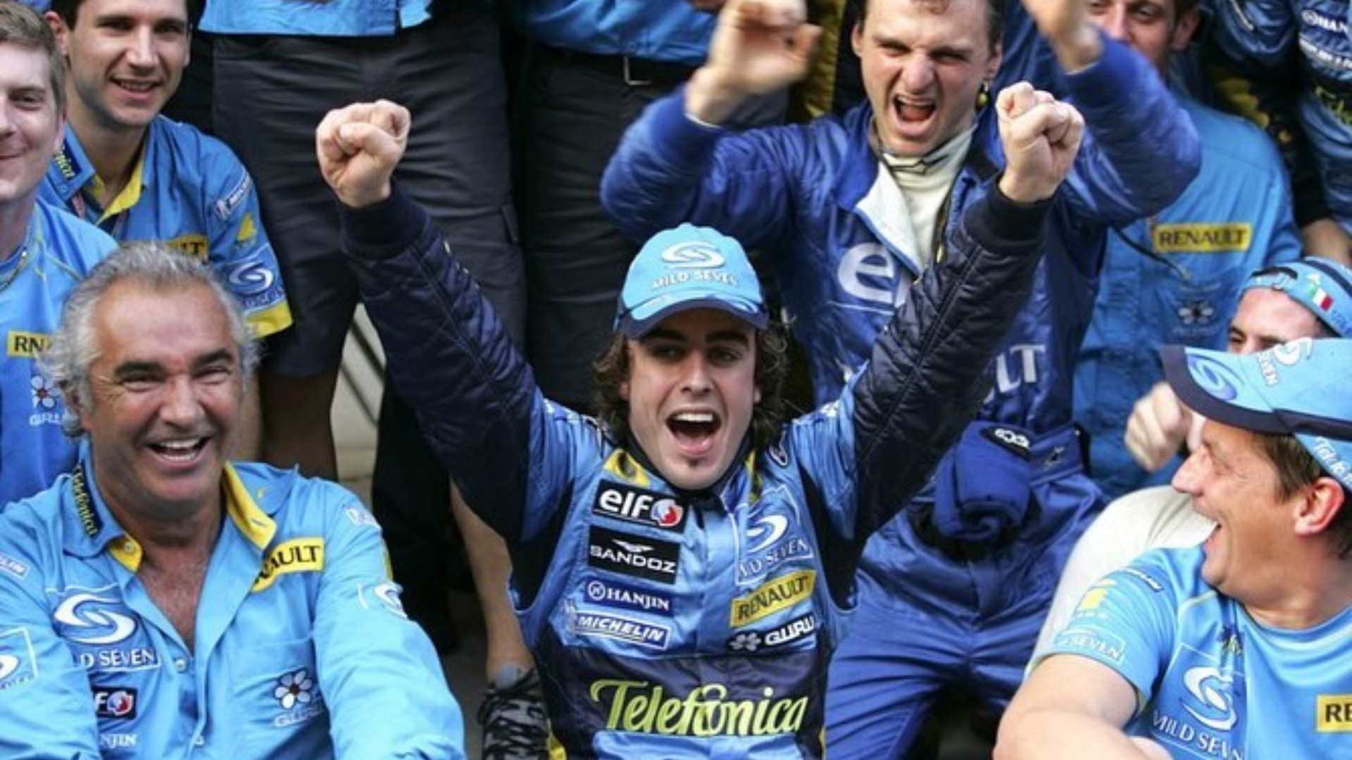 Fernando Alonso y Flavio Briatore