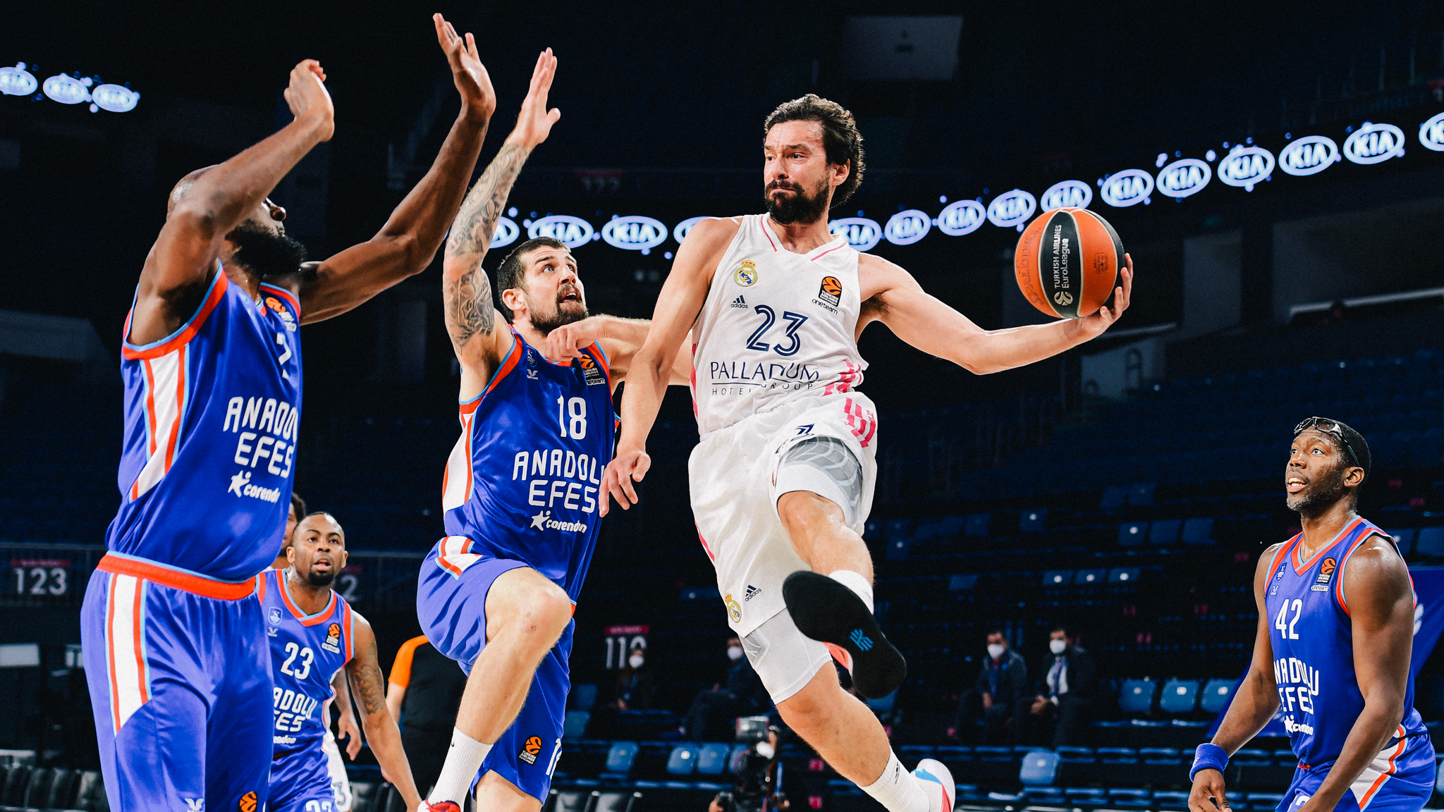 Sergio Llull Real Madrid Anadolu Efes Euroleague