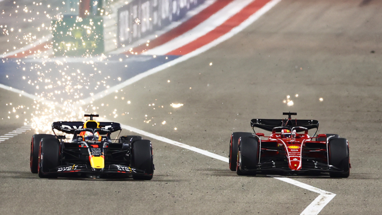 Max Verstappen, Charles Leclerc, Red Bull ,Ferrari, GP Bahrain, F1 2022, 20 marzo 2022