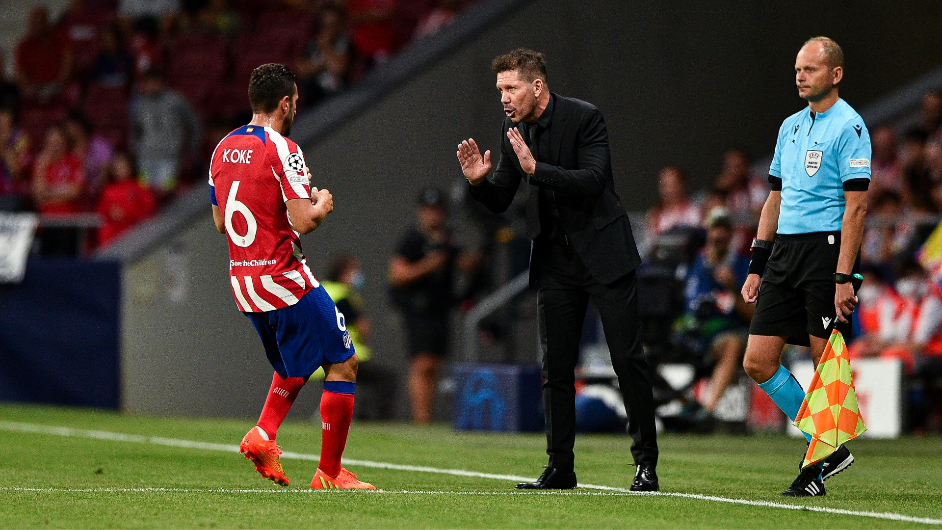 Koke Simeone Atletico de Madrid