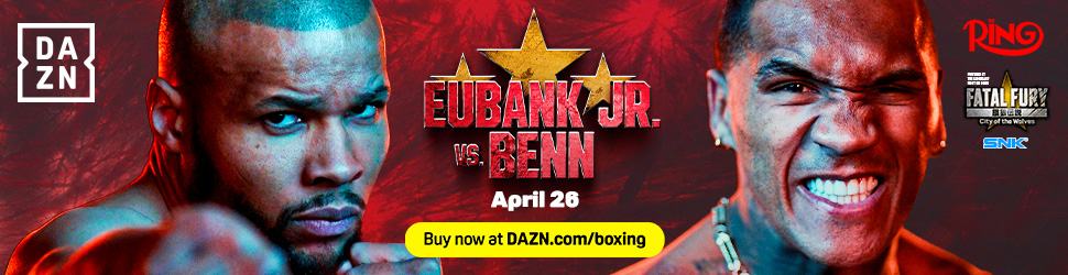 Eubank Jr vs Benn PPV - buy now