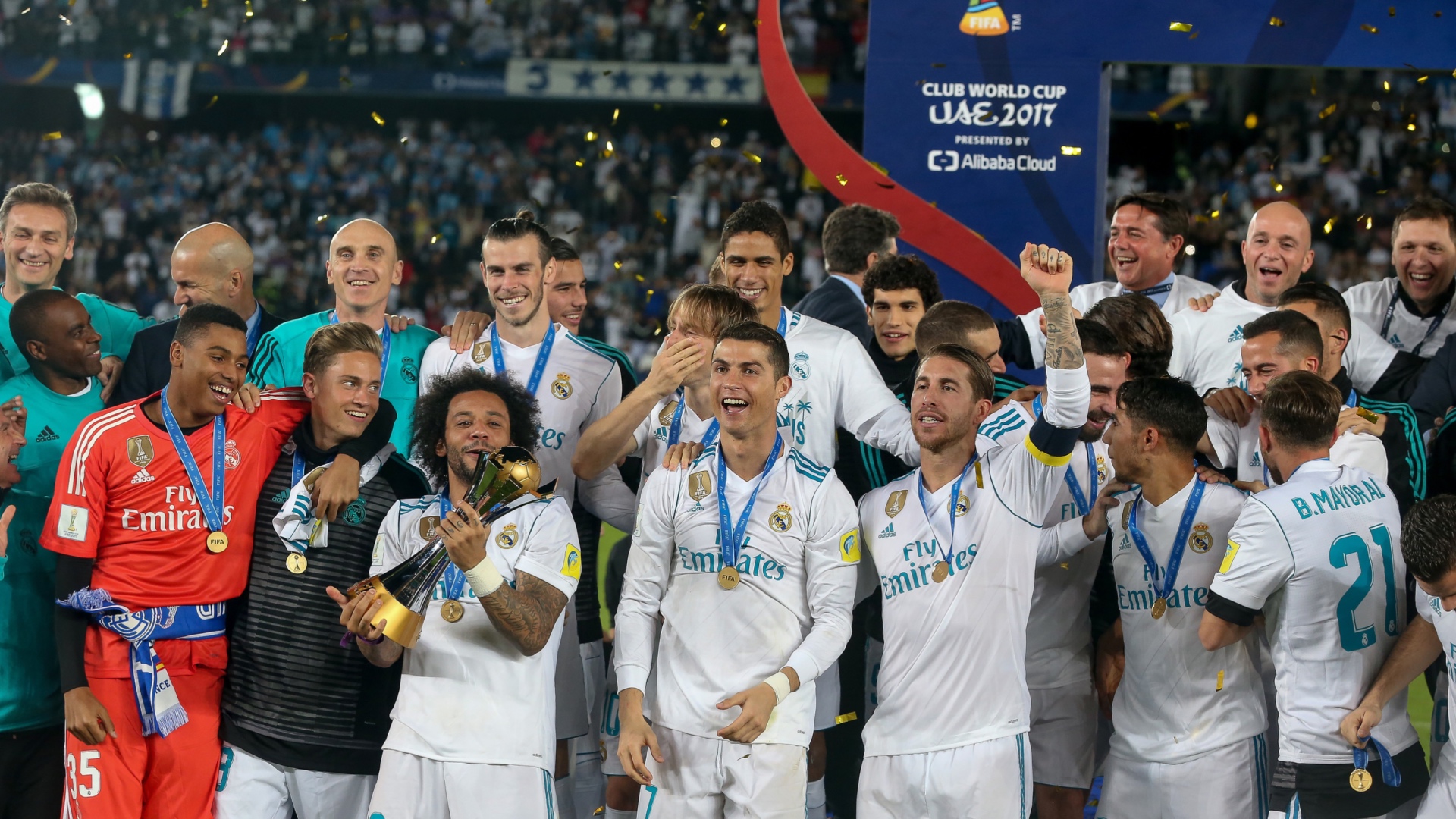 Real Madrid Club World Cup win 2017