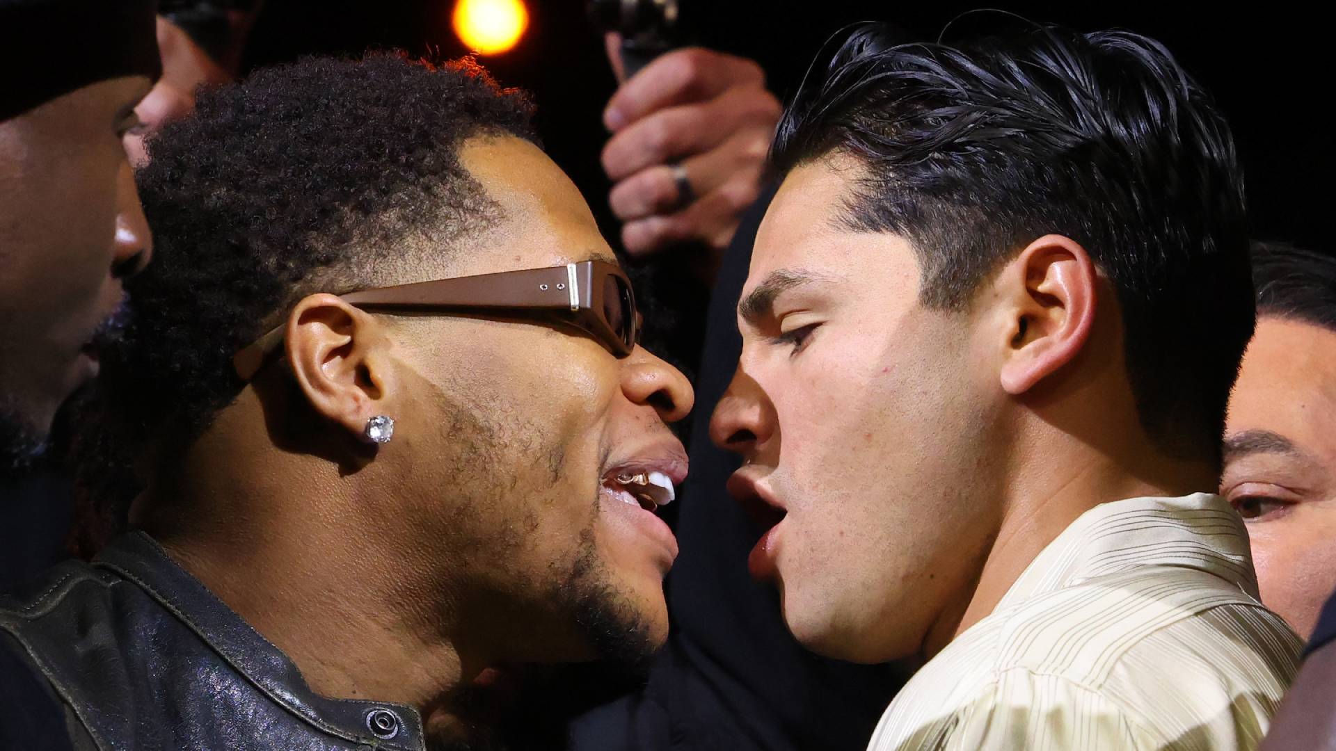 Devin Haney and Ryan Garcia face off_27022024