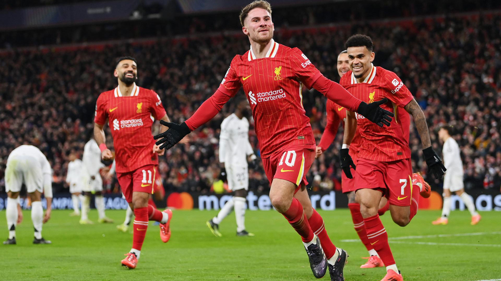 Alexis MacAllister FC Liverpool UEFA Champions League 27112024