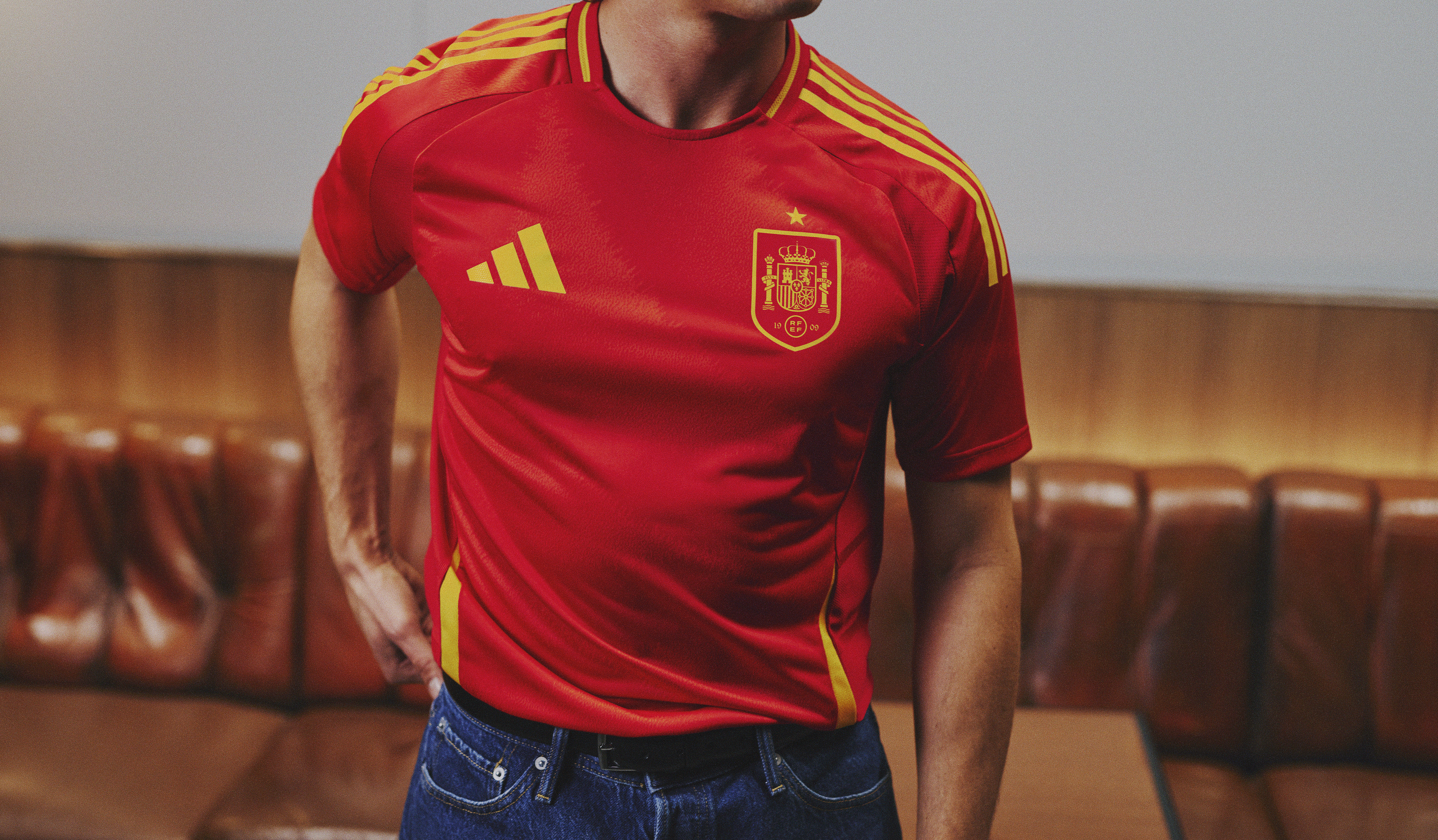 Maglia Spagna home EURO 2024