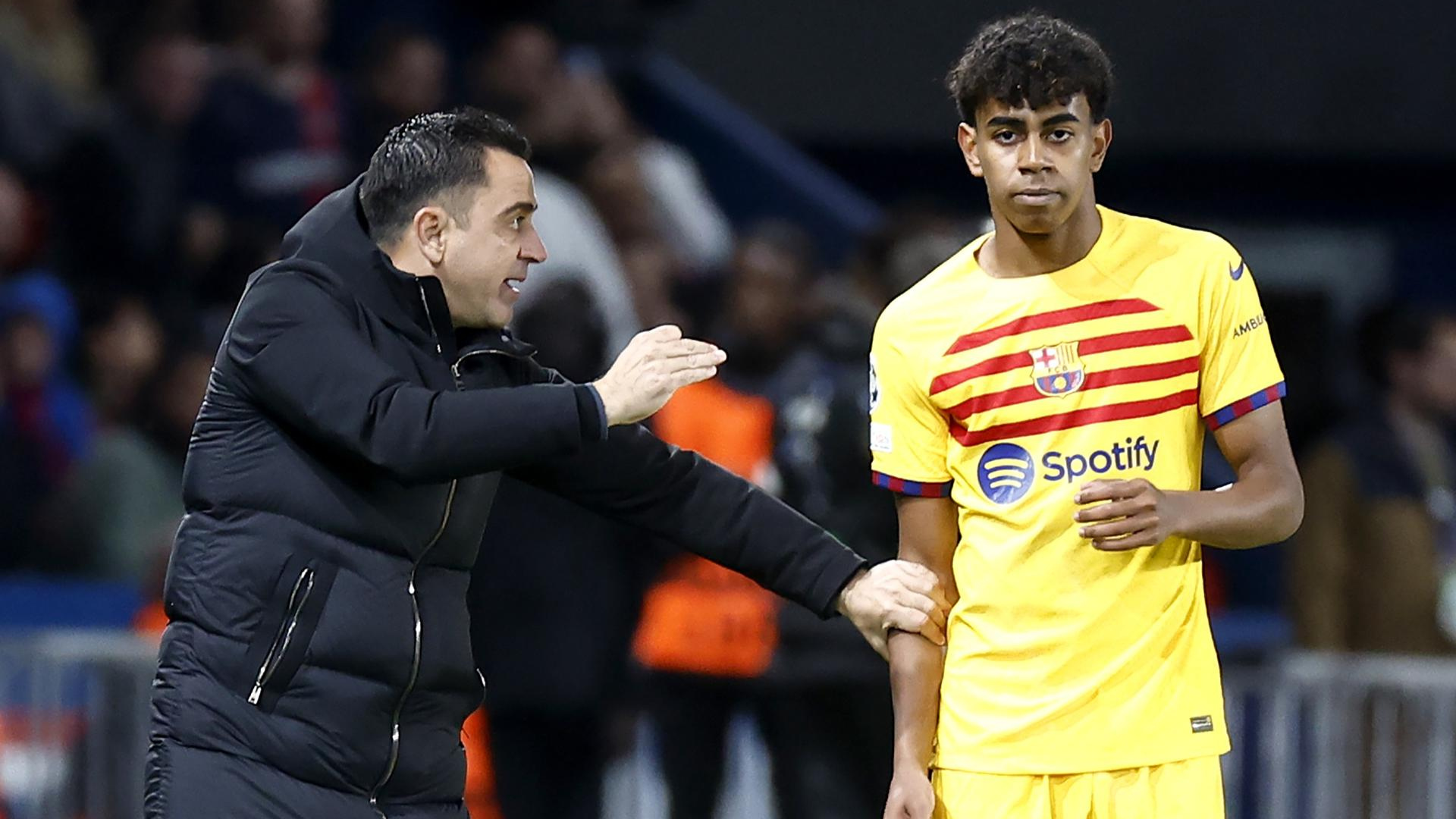 Xavi Hernández Lamine Yamal Barcelona 2024