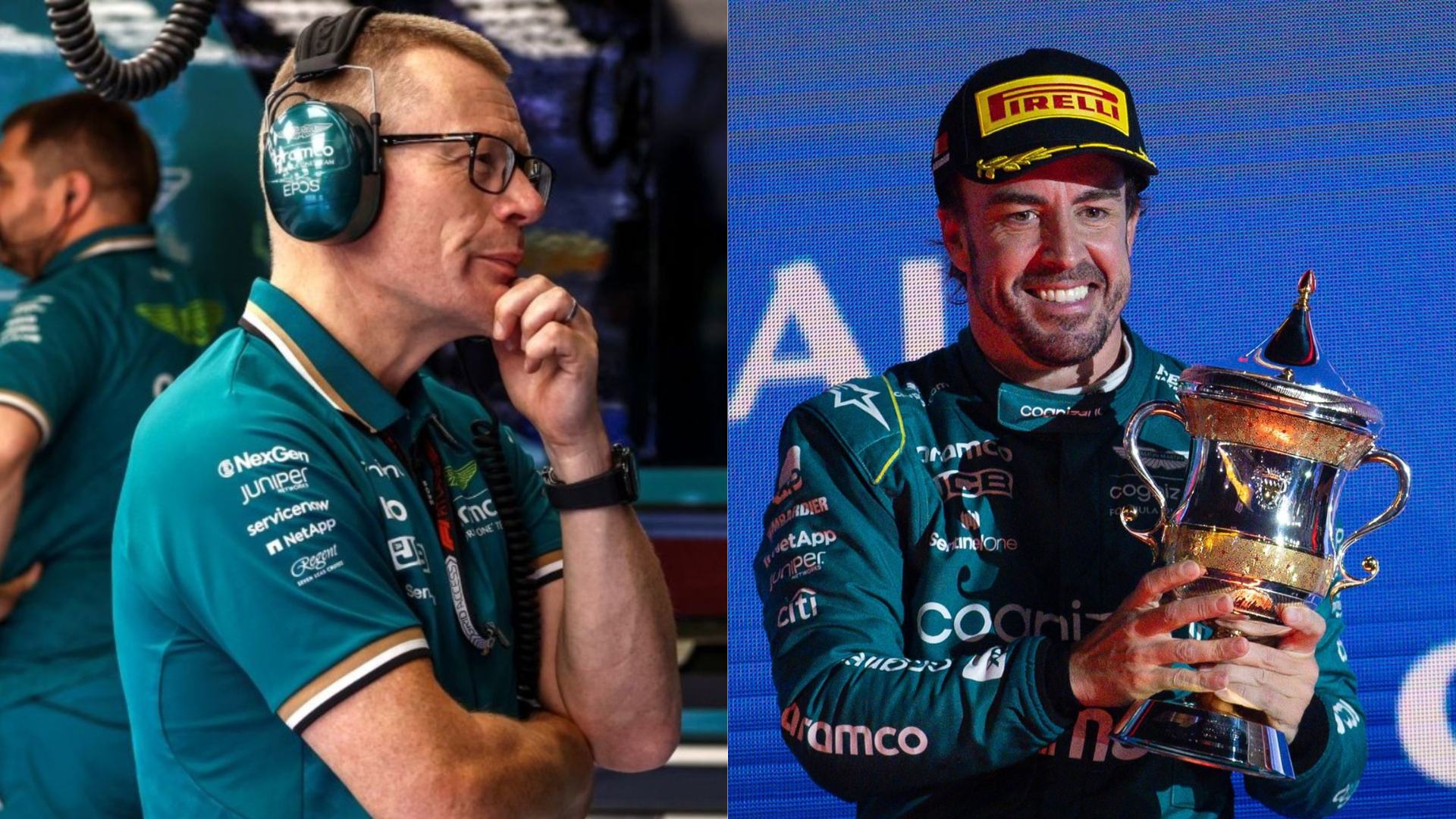 Andy Cowell Fernando Alonso F1