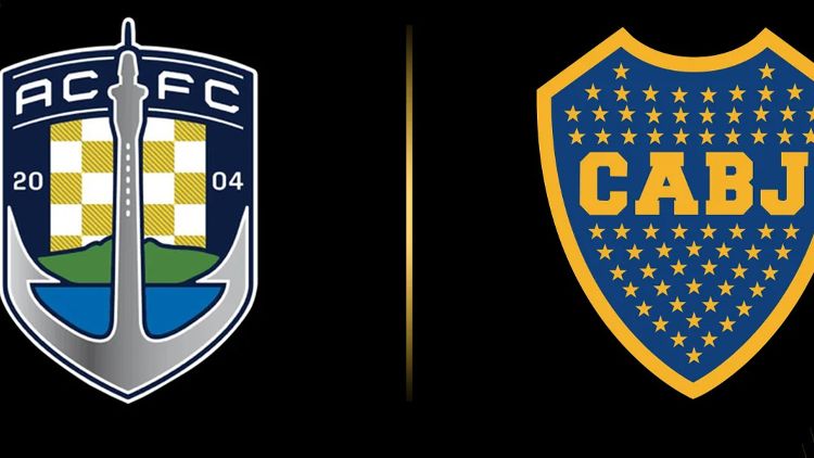 Auckland City Boca Juniors CWC Match Banner