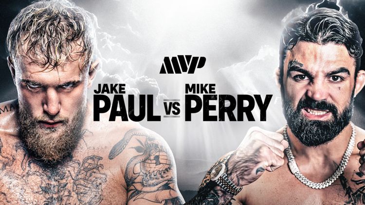 Jake Paul vs. Mike Perry Promo Banner