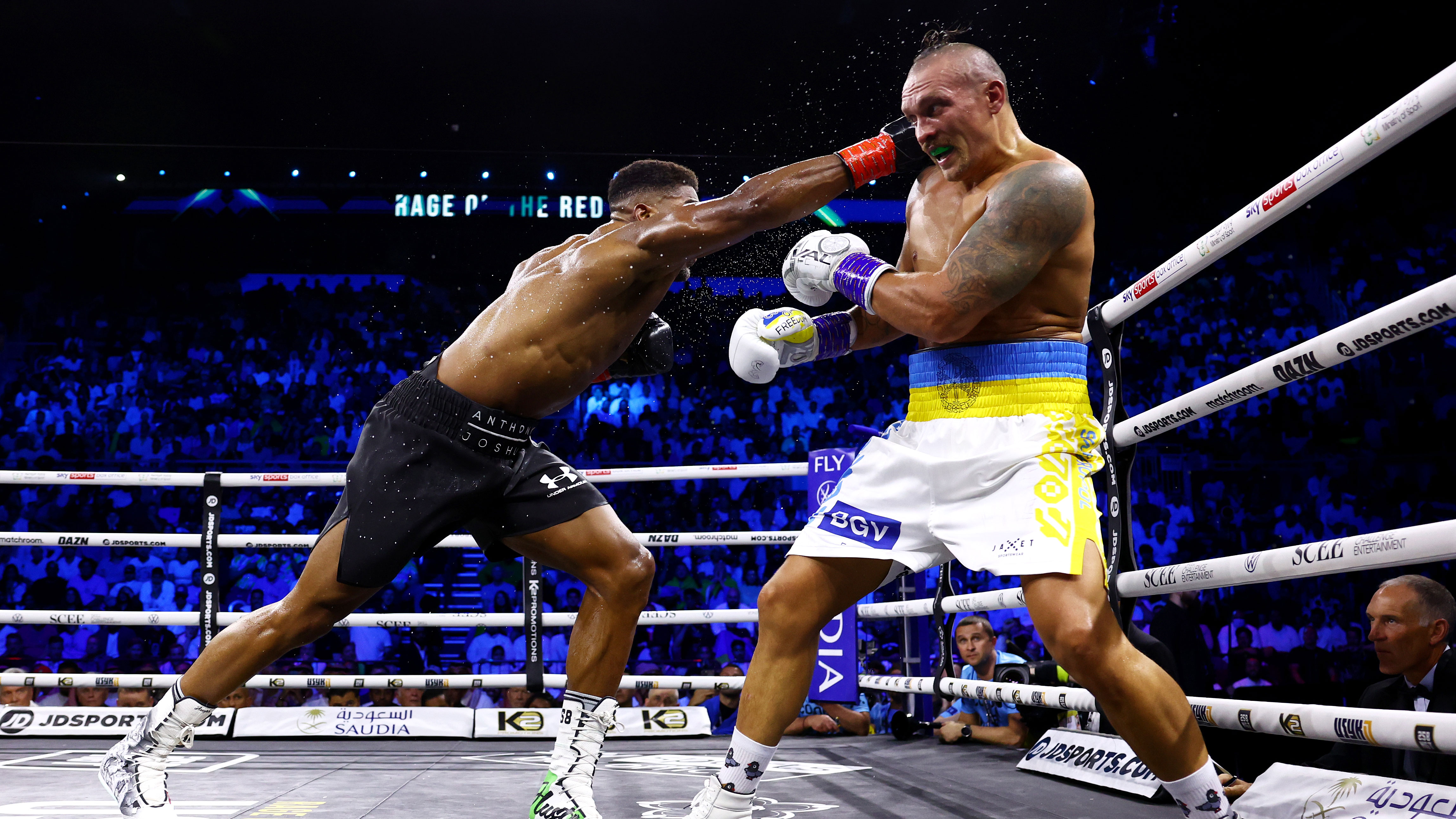 Oleksandr Usyk Anthony Joshua Boxen 21082022