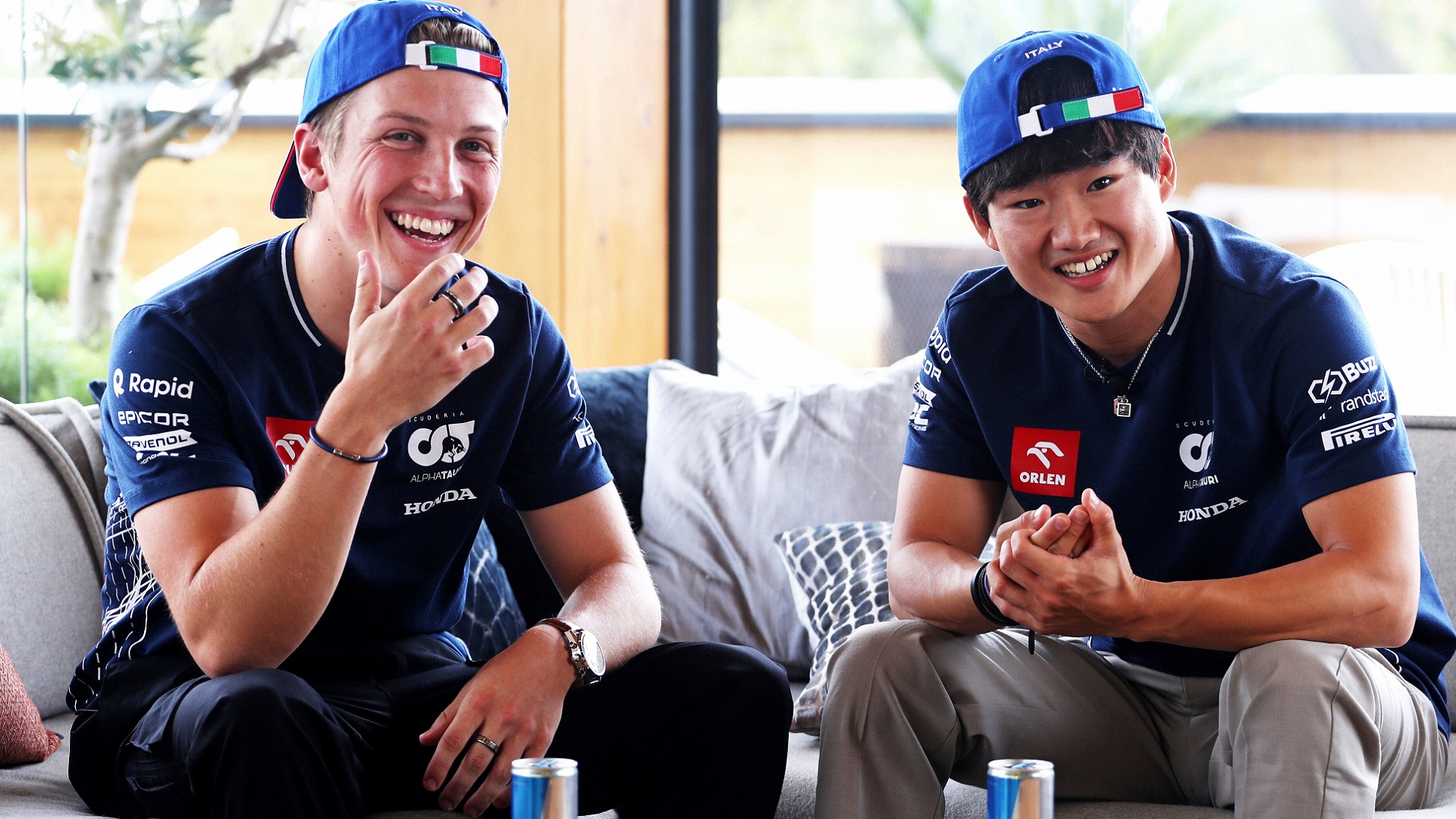 2023-08-31 Tsunoda Yuki Liam Lawson Alphatauri F1 Formula 1