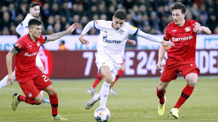 Schalke 04 Bayer Leverkusen Bundesliga Hinspiel 201920