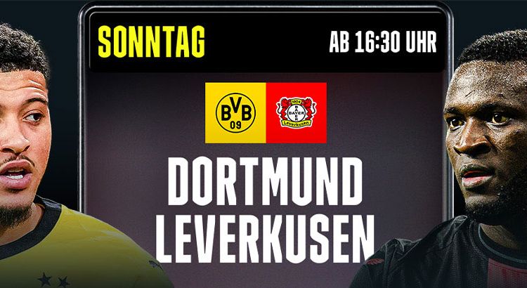 BVB Borussia Dortmund B04 Bayer Leverkusen Bundesliga DAZN Banner 17042024