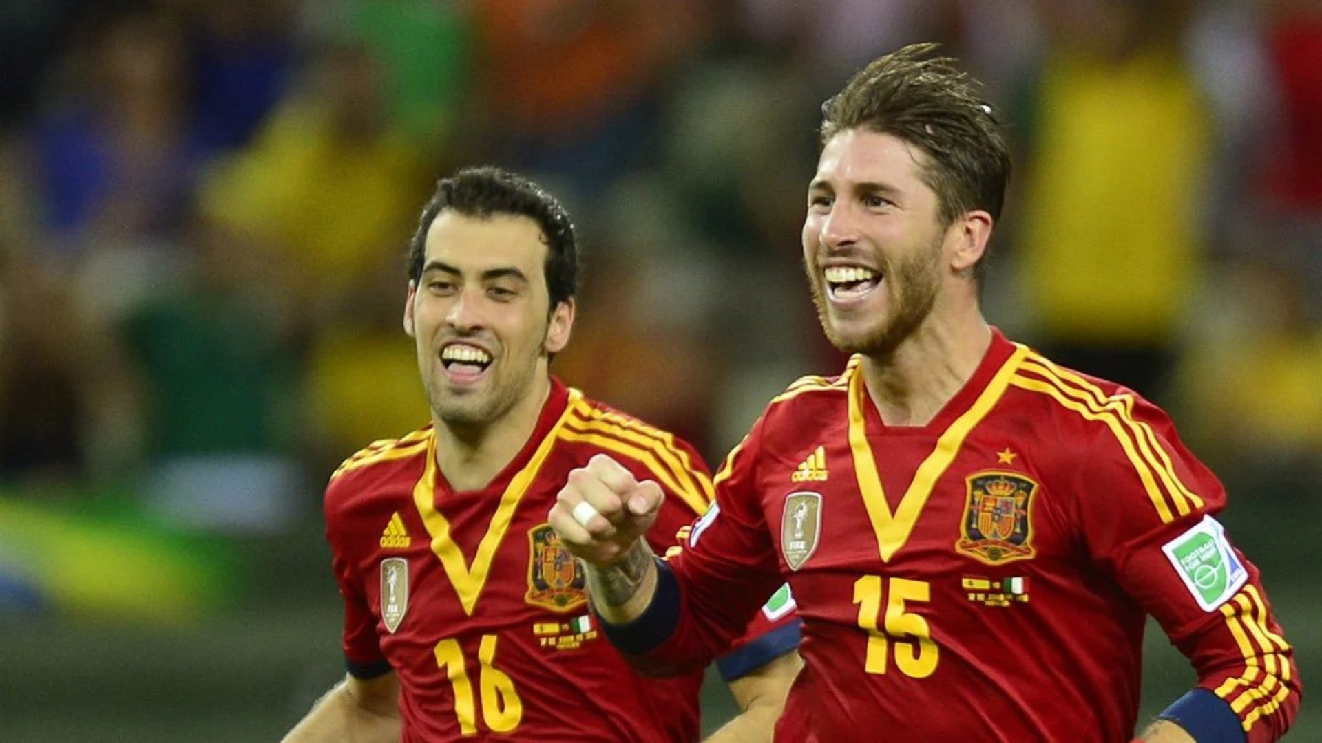 Sergio Busquets Sergio Ramos España