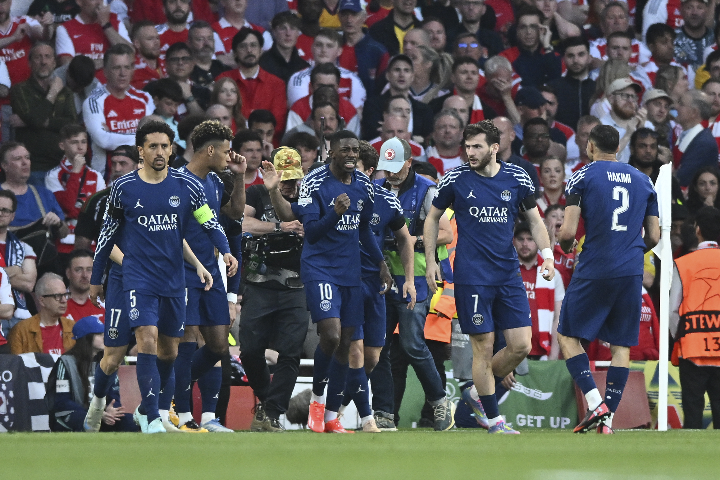 psg arsenal 2025 dembele